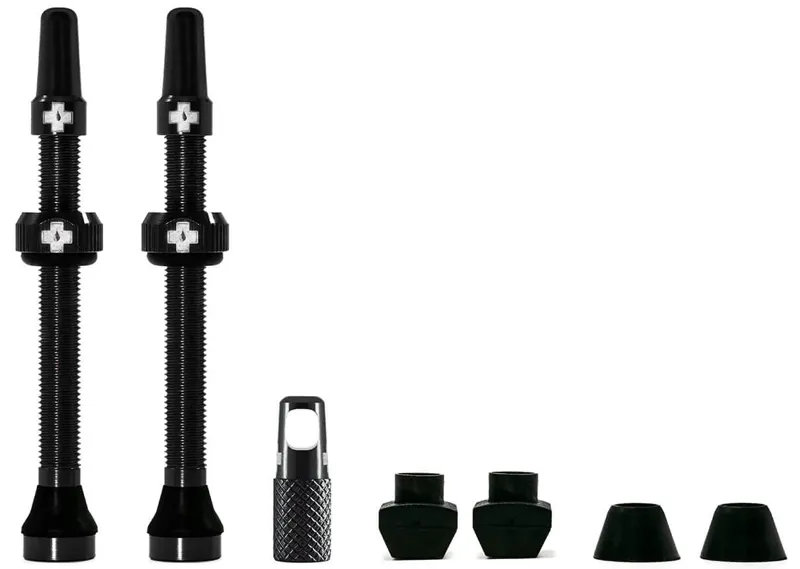 Muc-Off Tubeless Valve Kit 60mm Pair - Black