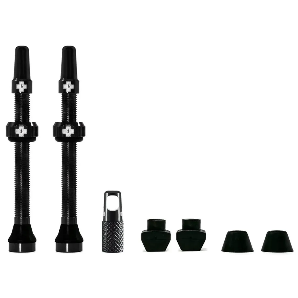 Muc-Off Tubeless Valve Kit 60mm Pair - Black