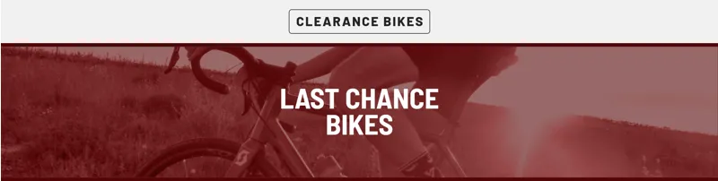 Clearance Bikes