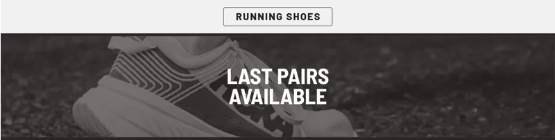 Last Chance Running Shoes