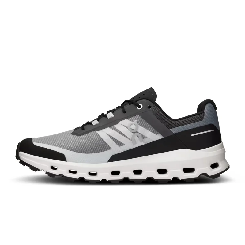 On Cloudvista Trail Running Shoe - Black White-4