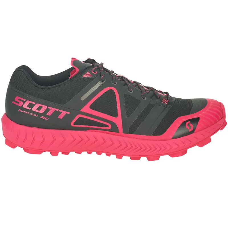 Scott Supertrac RC Lightweight Womens Trail Shoe - Black Pink-1