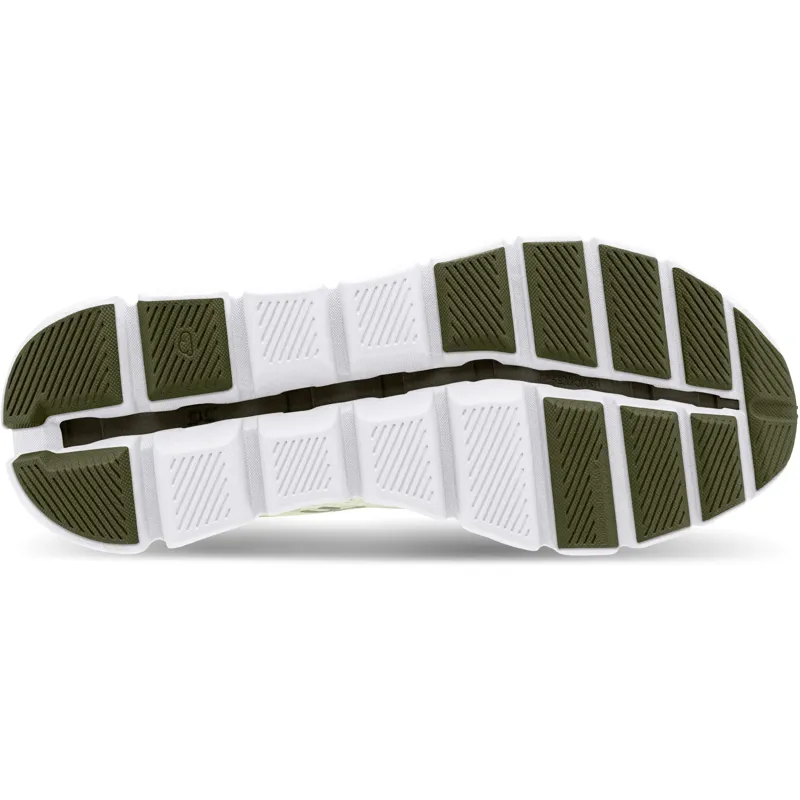 On Cloud X Mens Road Shoe - Aloe White-1