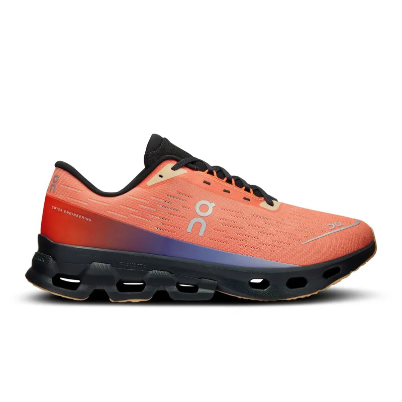 On Cloudspark Road Running Shoe Flame And Black