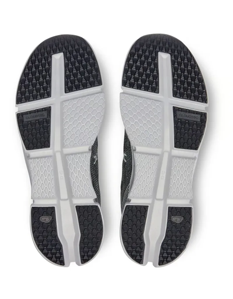 On Cloudgo Road Running Shoes - Black Glacier-1