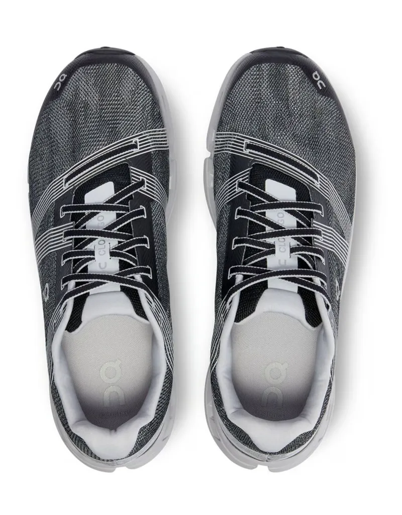 On Cloudgo Road Running Shoes - Black Glacier-3