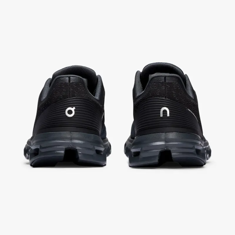 On CloudStratus Road Running Shoe - Black Shadow - 8.5-4
