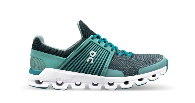 On Cloudswift Womens Road Running Shoe - Teal Storm - Size 7