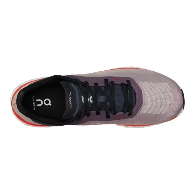 On Running Cloudflow 4 Womens Road Running Shoes - Quartz Flame-3