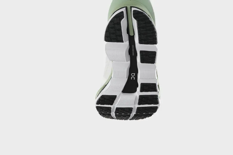 On Running Cloudboom Carbon Womens Road Running Shoes White Black-3