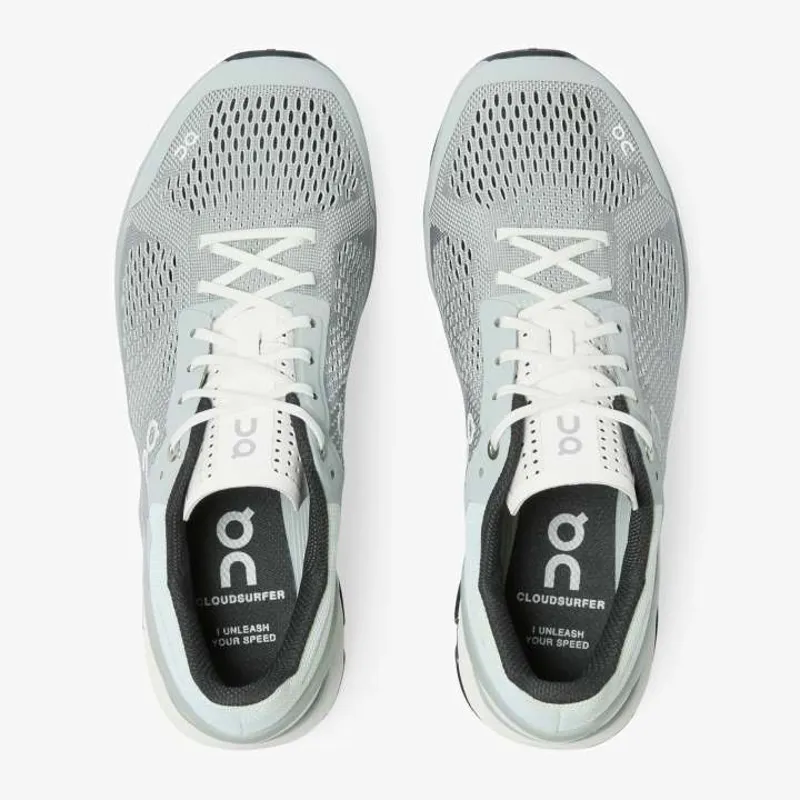 On Running CloudSurfer Womens Road Running Shoe - Glacier Black-2