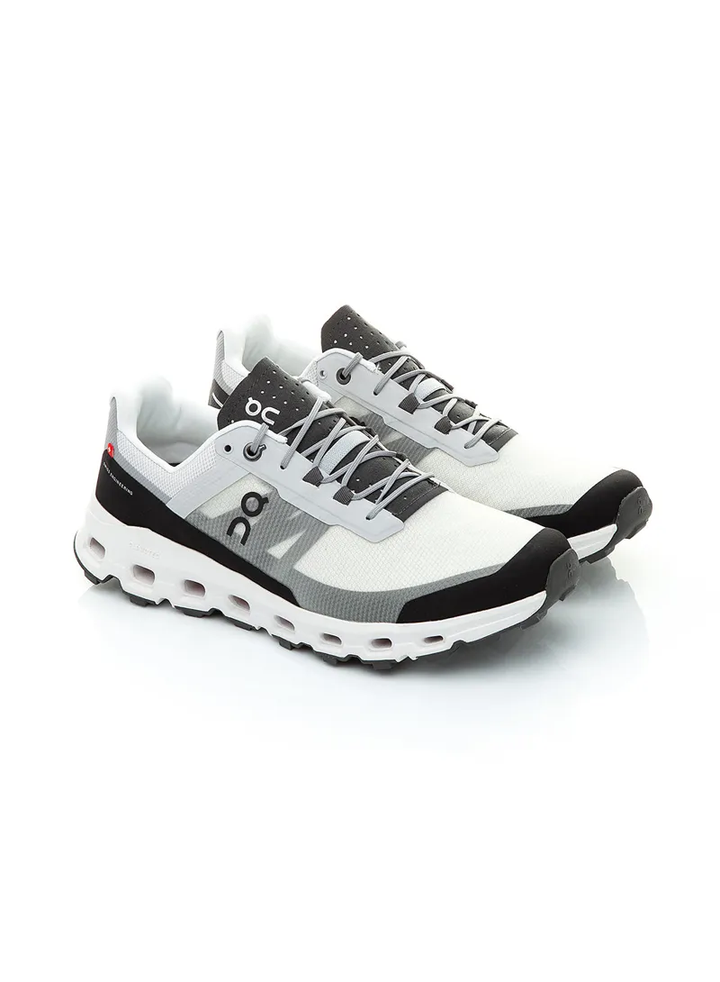 On Cloudvista Womens Trail Running Shoe - Glacier Black-1