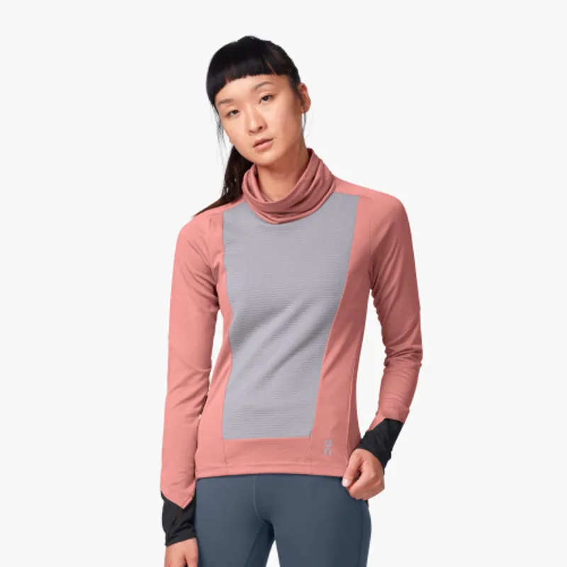 warm long sleeve running top