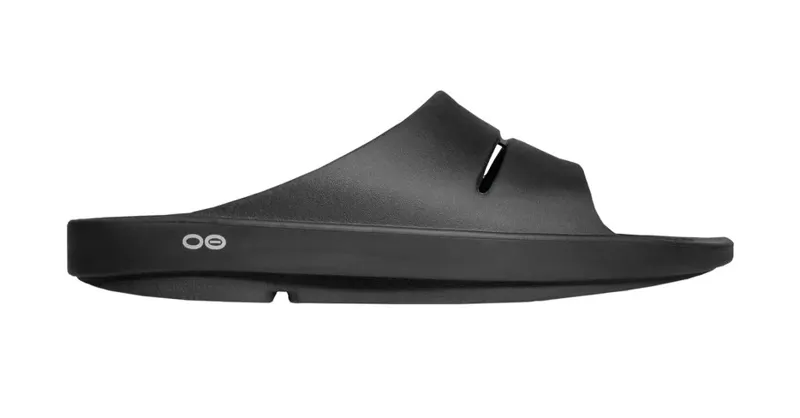 Oofos Ooahh Unisex Recovery Slide Sandal - Black