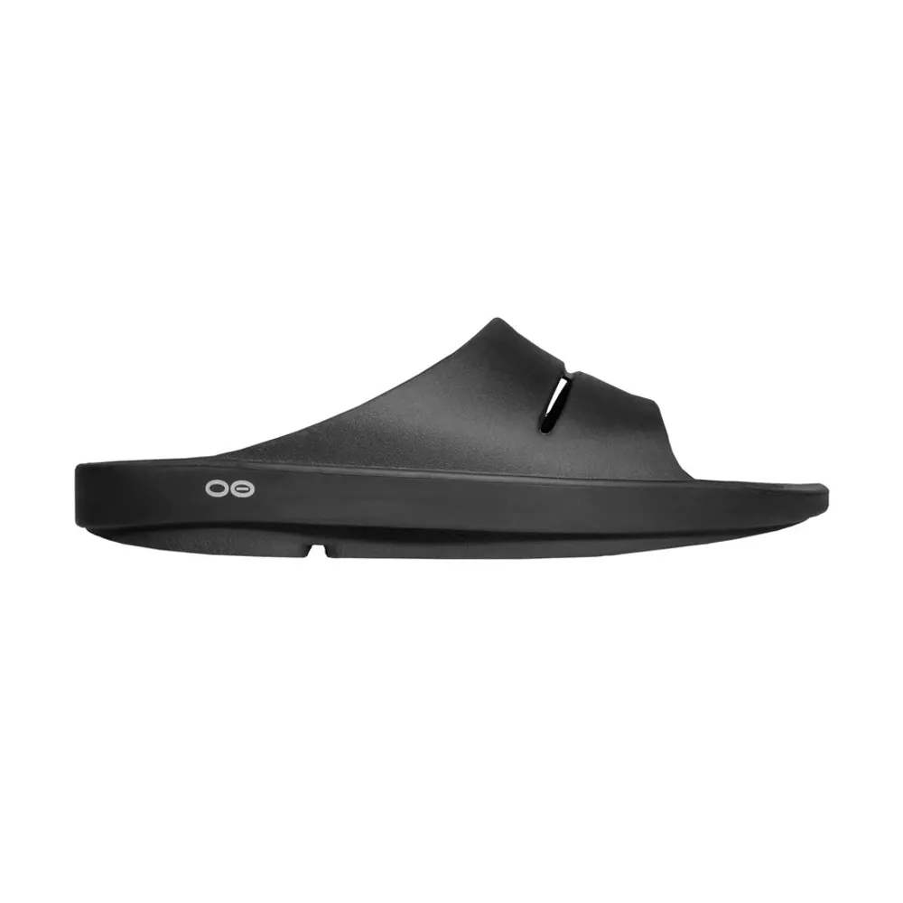 Oofos Ooahh Unisex Recovery Slide Sandal - Black