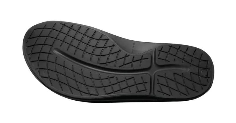 Oofos Ooahh Unisex Recovery Slide Sandal - Black-4