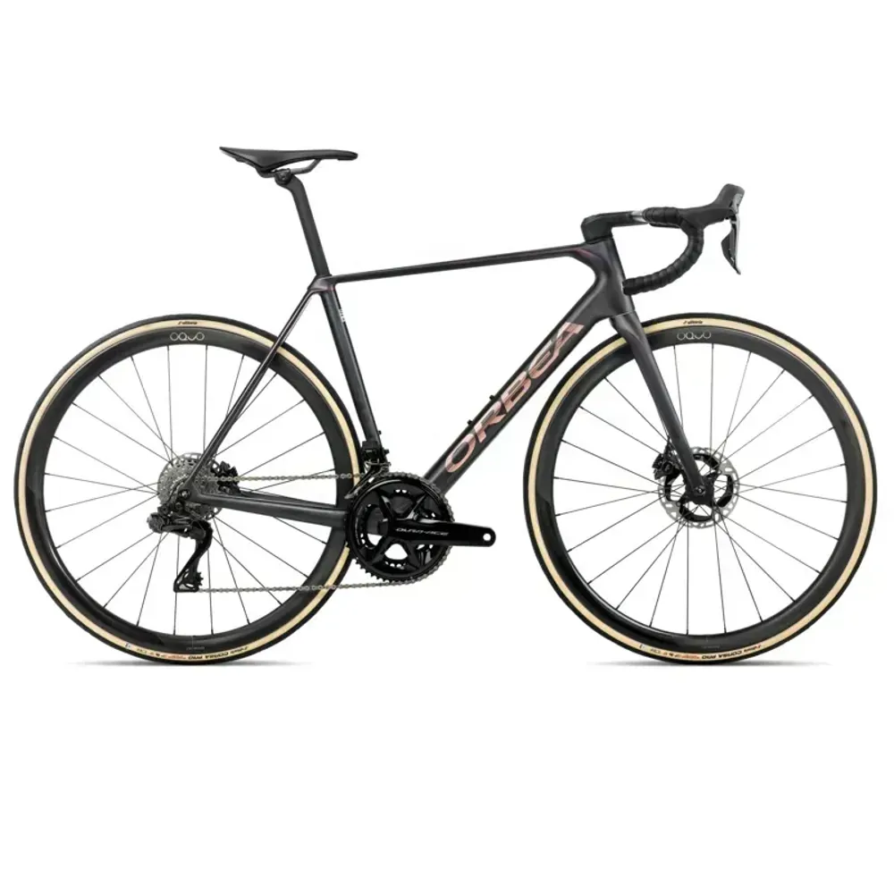 Orbea ORCA M10iLTD PWR Road Bike in Diamond Carbon View/Sunset Carbon View Matt