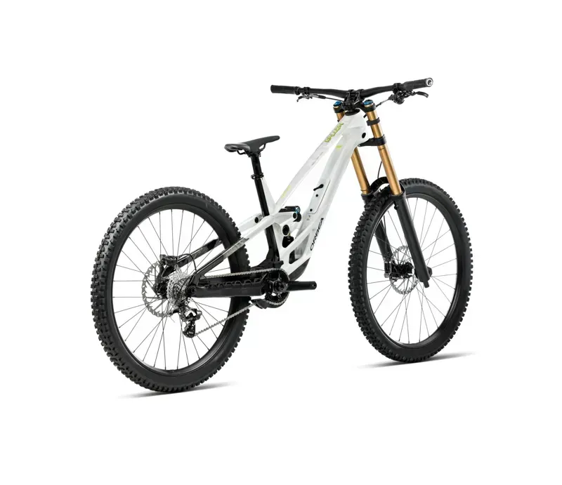 Orbea Rallon DH-LTD Mountain Bike In White Chic/Diamond Black Gloss-2