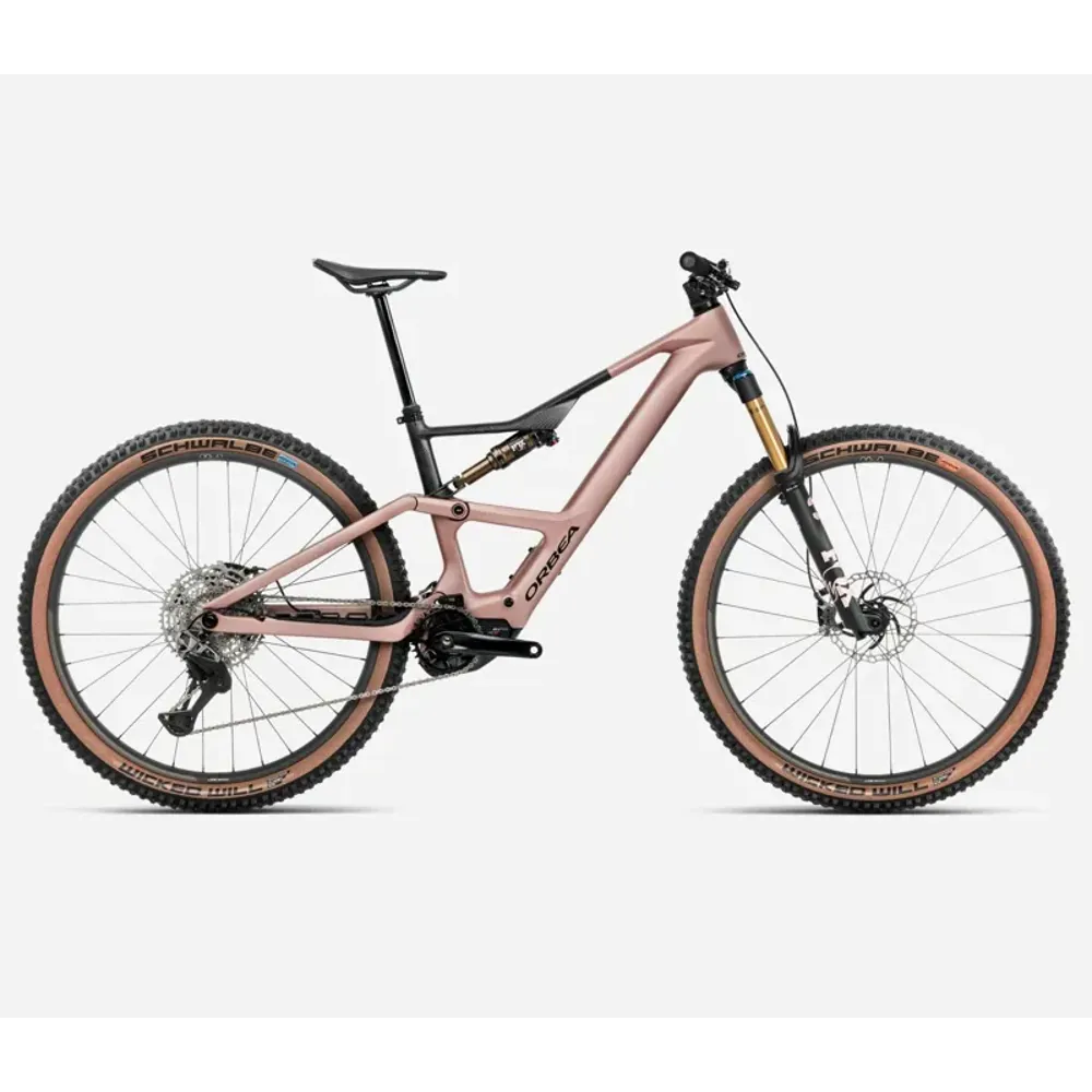 Orbea Rise SL M-LTD 630W E-MTB In Desert Rose/Carbon Raw Matt