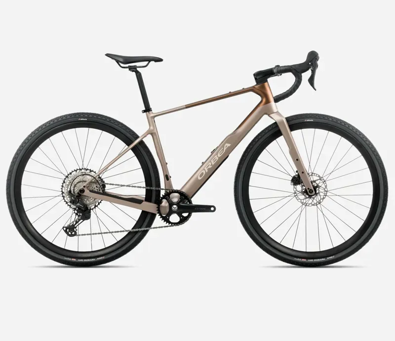 2026 Orbea Terra M30 Team 1X Gravel Bike - Nickel Cinnamon Matt