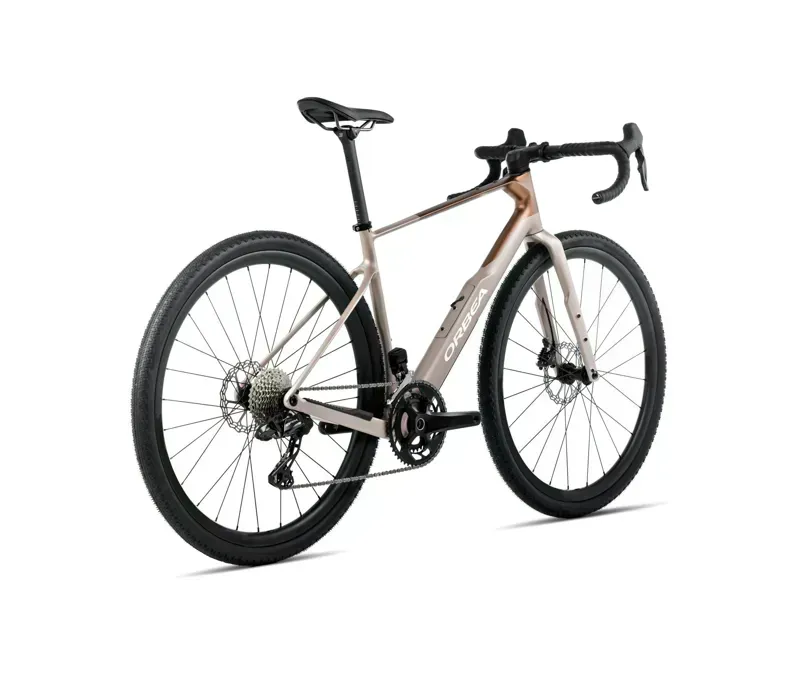 2026 Orbea Terra M30 Team 1X Gravel Bike - Nickel Cinnamon Matt-2