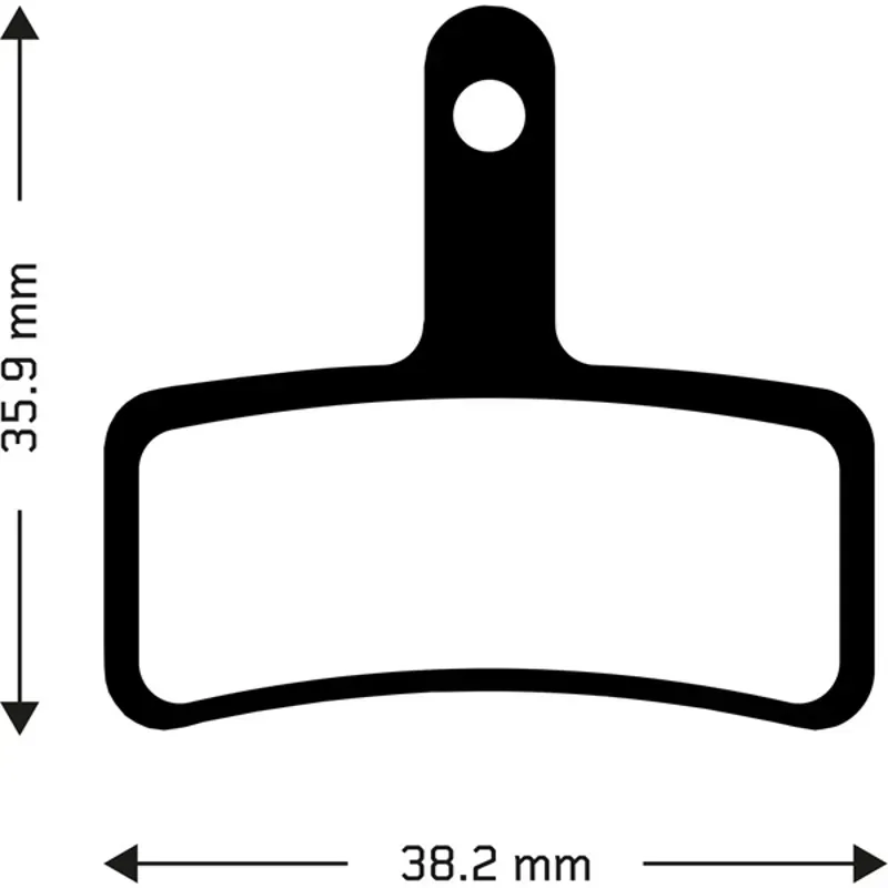 Aztec Tektro Dorado Sintered Brake Pads-1