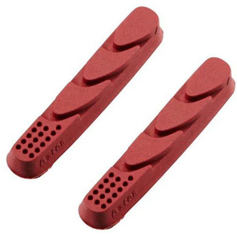 Aztec Campagnolo 2011 Carbon Road Brake Block Inserts Red