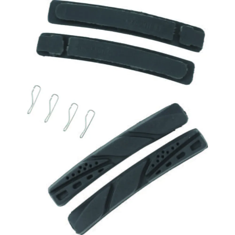 Aztec V-Type Brake Block Inserts in Black