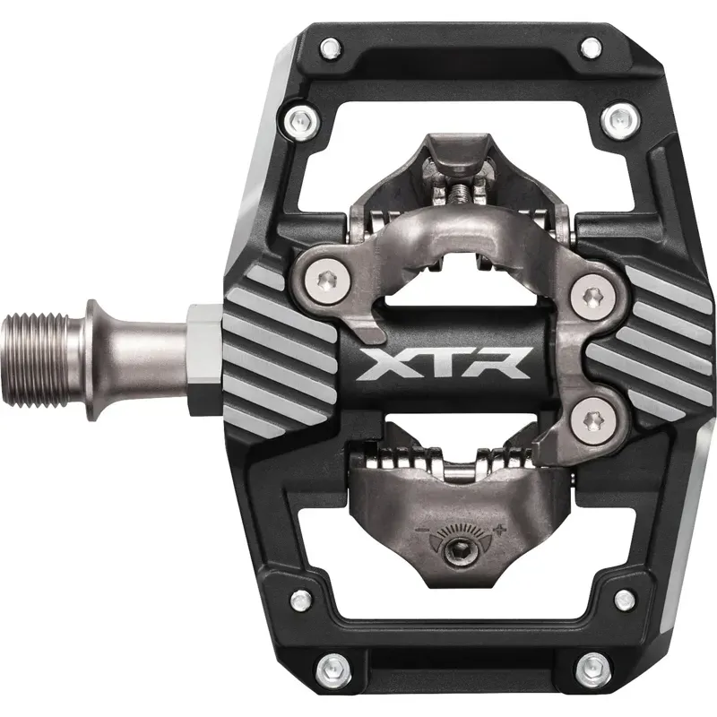 Shimano XTR M9220 Trail SPD Pedal Grey And Black-1