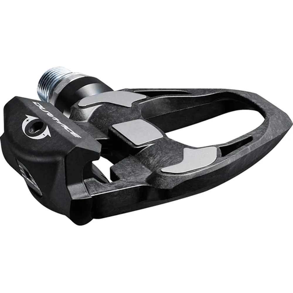 Shimano Dura-Ace R9100 E Carbon Road SPD-SL Pedal 4mm Longer Axle Black