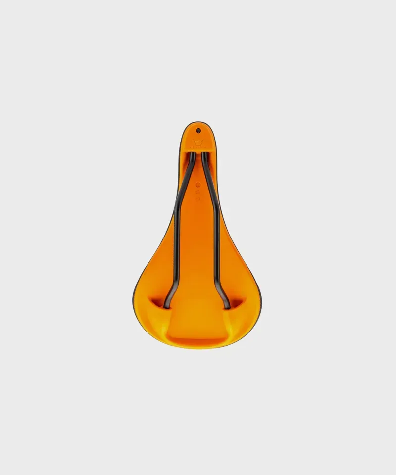 Peatys Monarch 4130 Rail Saddle - Mango Orange-1