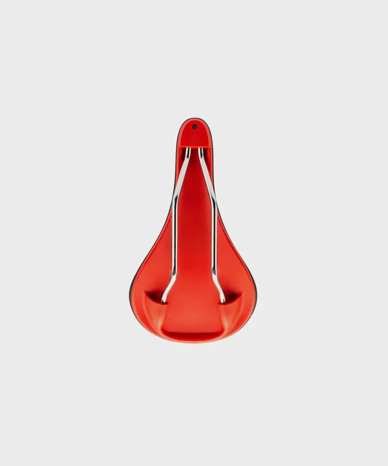 Peatys Monarch Ti-MX Rail Saddle - Red-1