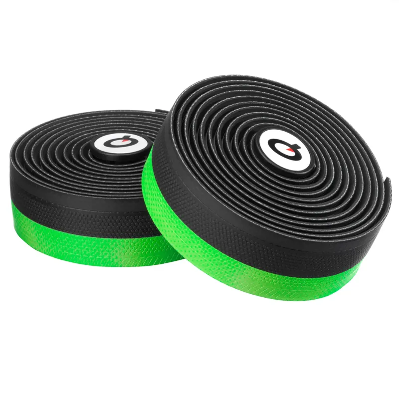 Prologo Onetouch 2 Gel Bar Tape - Black Fluro Green