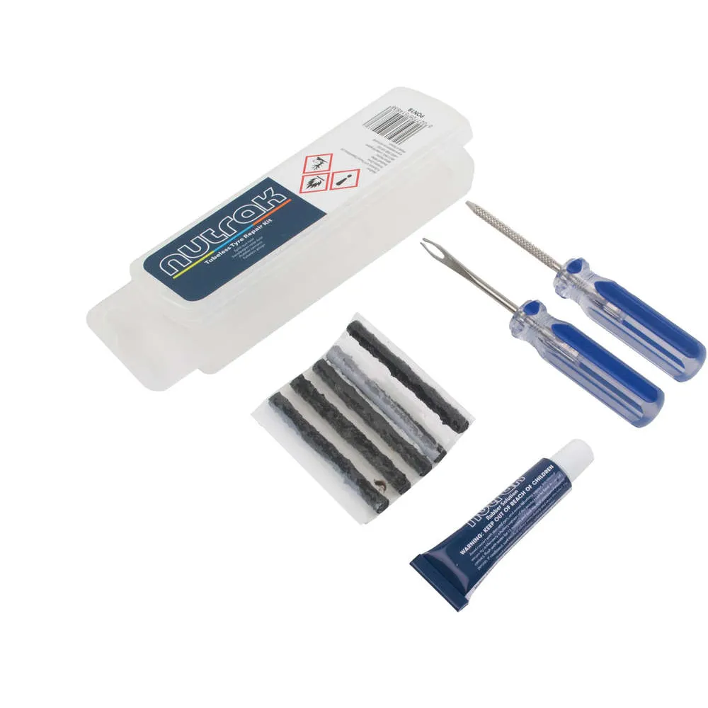 Nutrak Tubeless Tyre Repair Kit with Tools