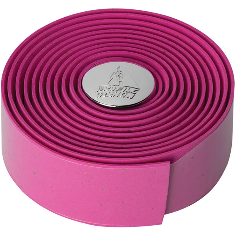 Profile Design Cork Handlebar Tape - Pink