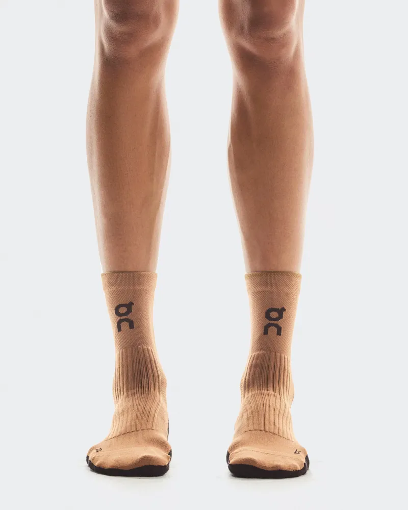 On Running Unisex Trail Sock High 2 Pair Pack - Black Sphinx