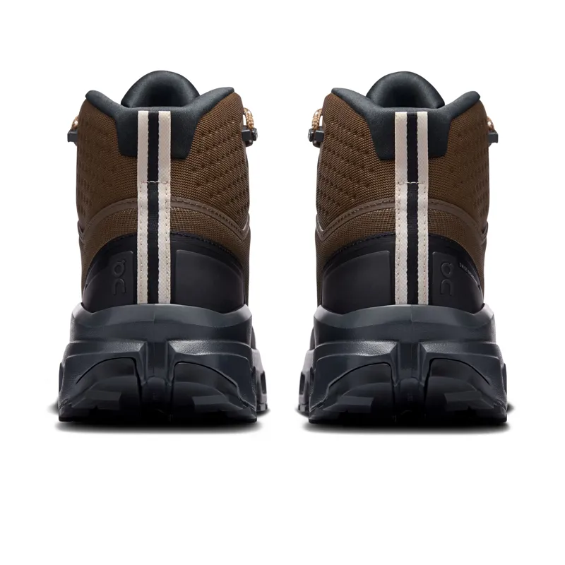 On Running Cloudrock Mid Waterproof Men's Walking Boots - Earth Black-1