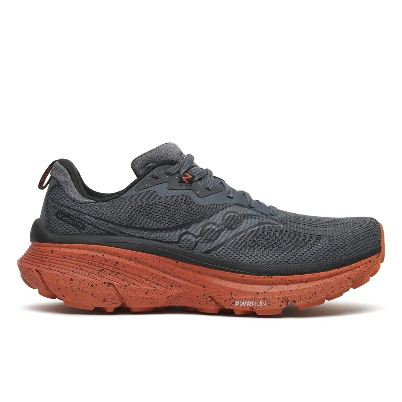 Saucony Guide TR Mens Supportive Mixed Terrain Running Shoe - Carbon Rust