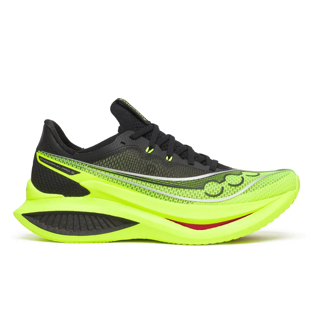 Saucony Endorphin Pro 5 Men's Road Running Shoe - Citron Black 10 UK