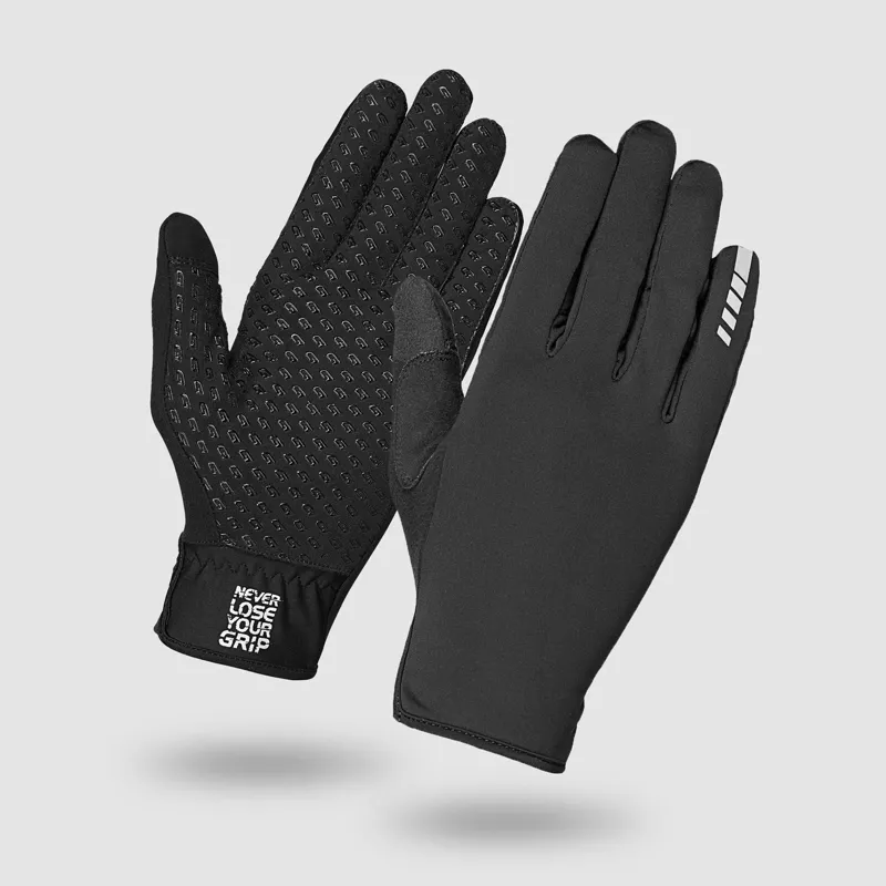 GripGrab Raptor RaceDay Windproof Spring-Autumn Gloves - Black
