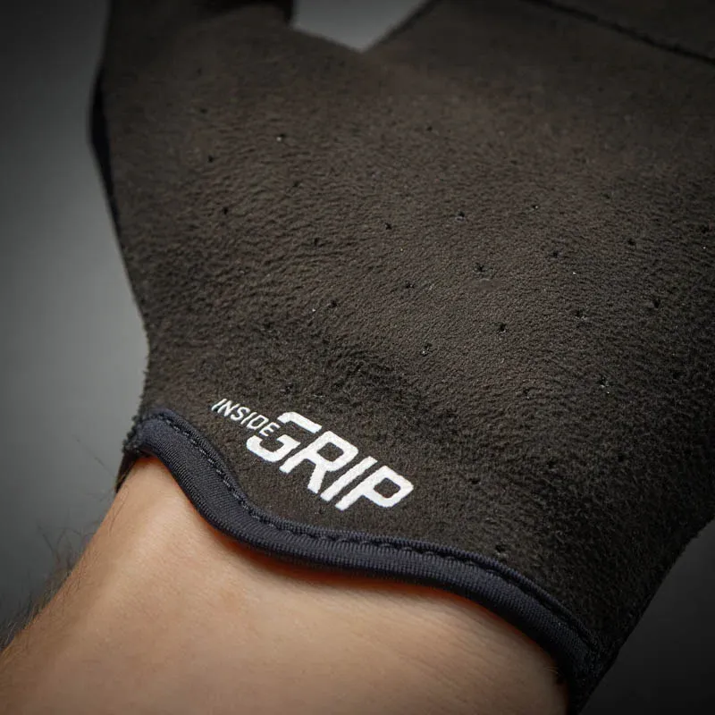 GripGrab Aerolite InsideGrip Short Finger Summer Gloves - Black-2