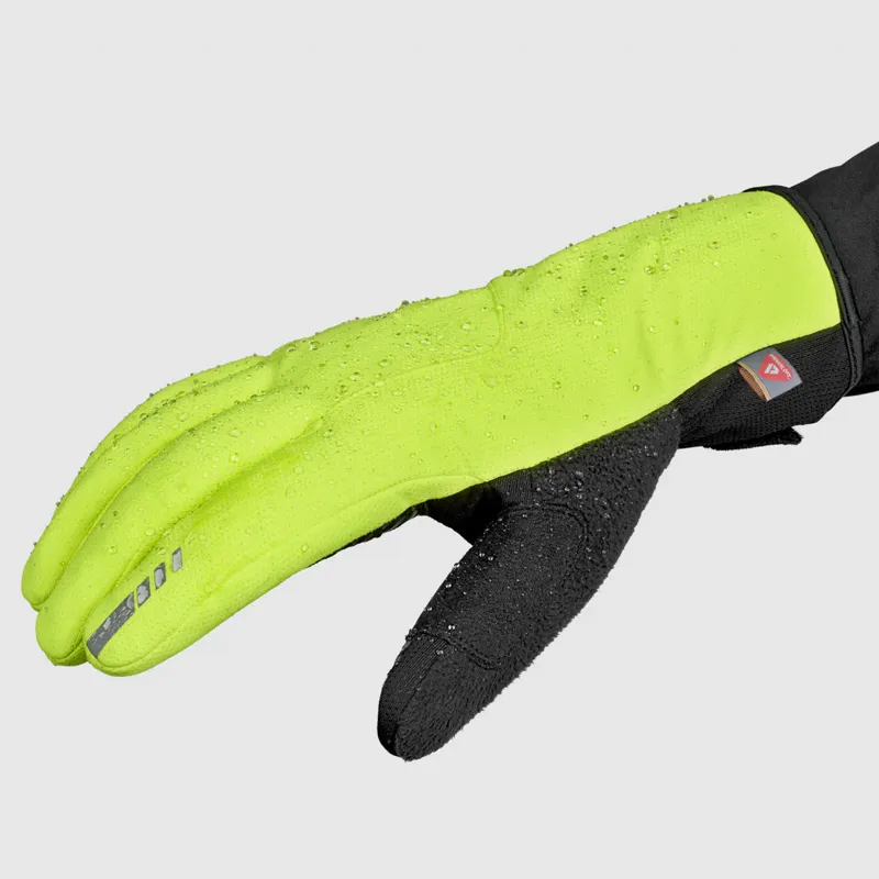 GripGrab Polaris 2 Waterproof Winter Gloves - Yellow Hi-Vis-3