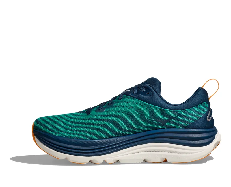 Hoka Gaviota 5 Road Running Shoes - Midnight Oceanic-3