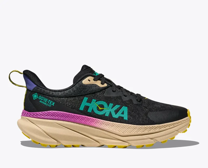 Hoka Challenger ATR 7 GTX Multi-Terrain Running Shoe - Black Oatmeal