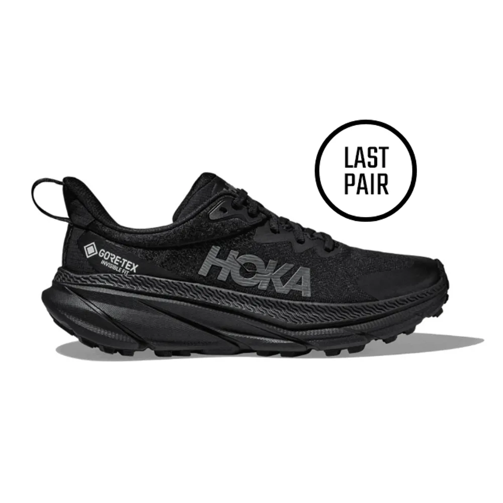 Hoka Challenger ATR 7 GTX Womens All Terrain Running Shoe - Black - UK6.5