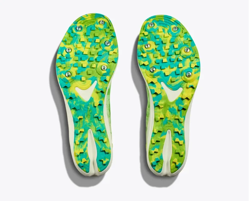 Hoka Crescendo XC Cross Country Spikes - Lettuce Electric Lime-3