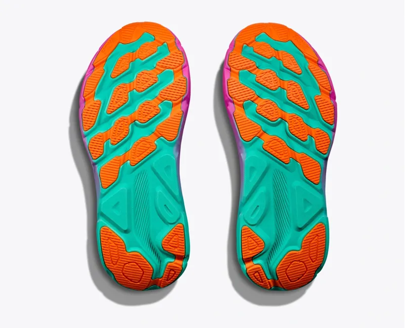 Hoka Clifton 9 GORE-TEX Road Running Shoes - Black Electric Aqua-3