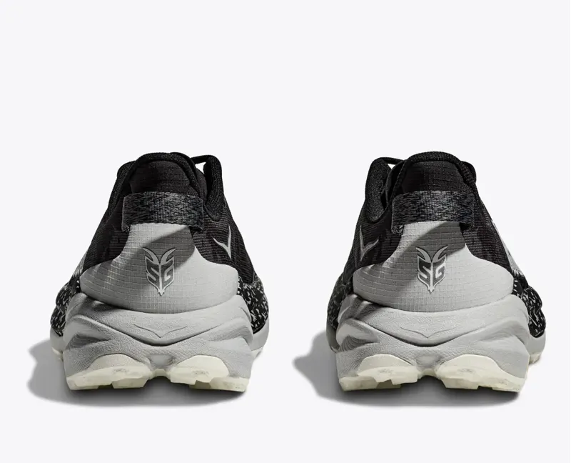 Hoka Speedgoat 6 Trail Running Shoes - Black Stardust - Size 13-2