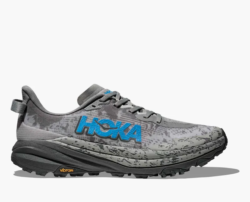 Hoka Speedgoat 6 Mens Trail Running Shoes - Galactic Grey