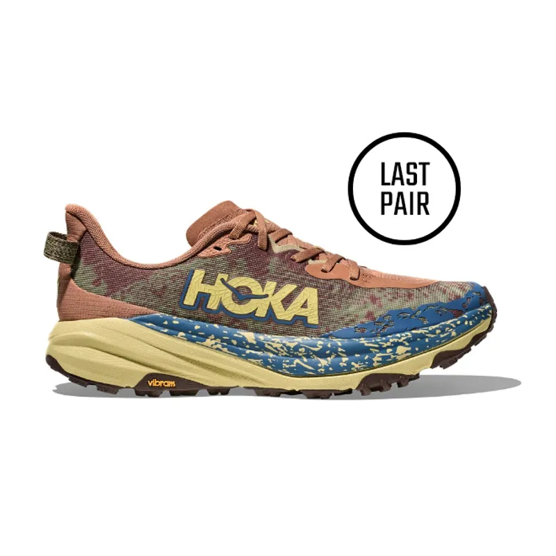 Hoka Speedgoat 6 Mens Trail Running Shoes - Maple Cardamom - UK8